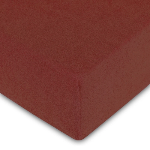Prześcieradło Frotte 140 x 200 kol Rudy nr. 28